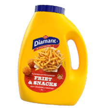 Diamant frituurvet of -olie